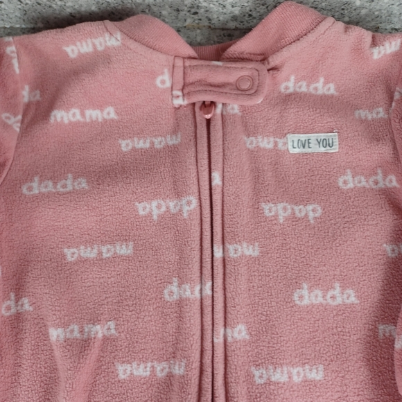 Bundle Fleece Footie Pajamas Baby Girls 6-9 Months Sleep Sack - Picture 10 of 11